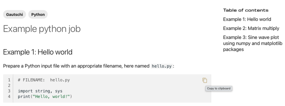 Code copy