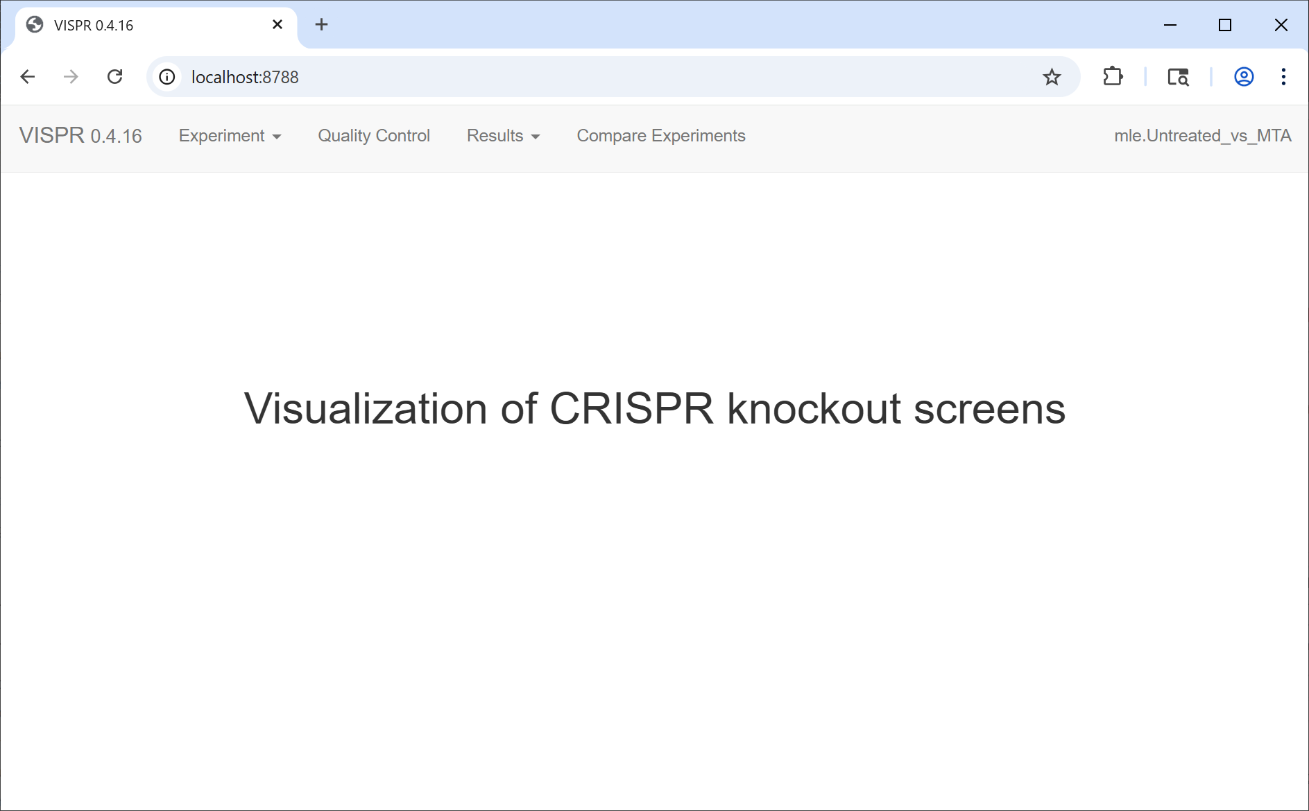 VISPR-interface
